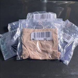 Victoria's Secret Panty Collection (5 Pieces) - Seamless Cotton Size Small NWT